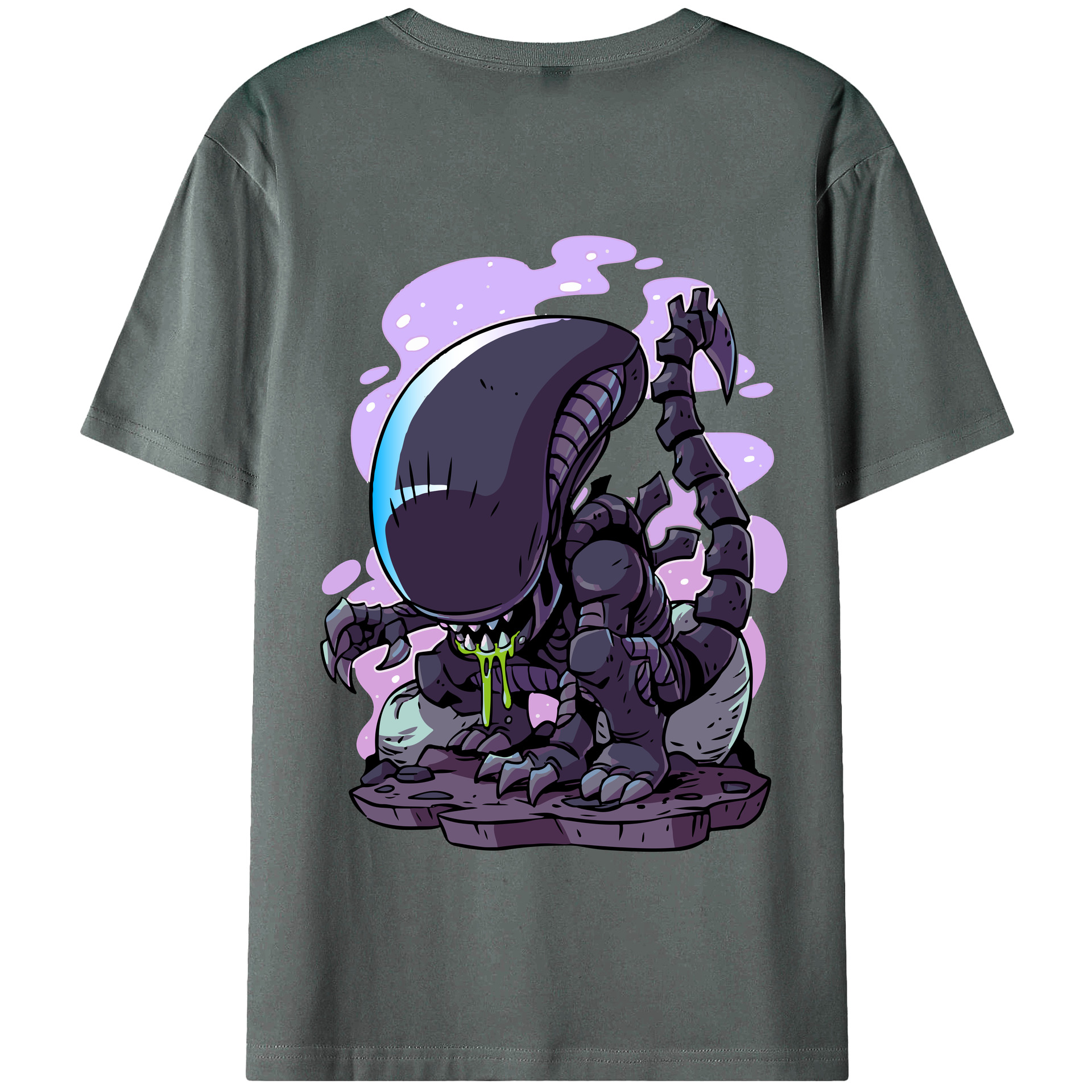 （画像用） アベンジャーズ The Avengers 綿100％半袖Tシャツ（背面プリント）
